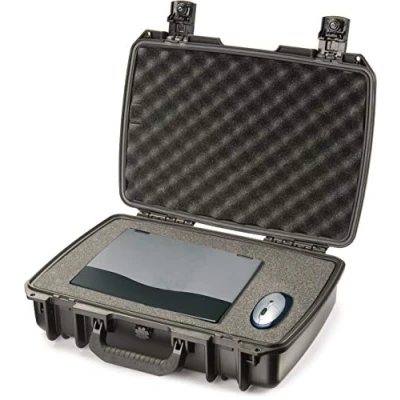 Abbildung von PELI Storm IM2370 Laptopkoffer für Professionellen Schutz, Wasser und Staubdicht, 19L Volumen, Mit Schaumstoffeinlage (Anpassbar), Schwarz