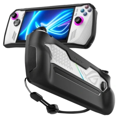 Abbildung von Spigen Rugged Armor Hülle Kompatibel mit ASUS Rog Ally (2023) Matt Schwarz