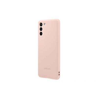 Abbildung von Samsung Galaxy S21 Plus Hülle Silikon Soft Case/Backcover Handyhülle Rosa