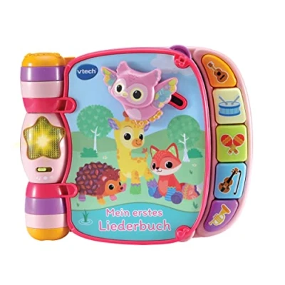 Abbildung von Vtech® Buch VTechBaby, Mein erstes Liederbuch, rosa, mit Licht und Sound