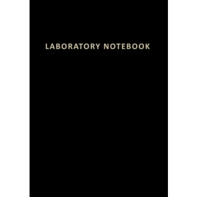 Abbildung von Laboratory Notebook: Lab Notebook Lined With Numbered Pages For Science / Scientific Record, Narrow Ruled, 110 Pages, 10 x 7 in., 90gsm White Paper Black Hardcover