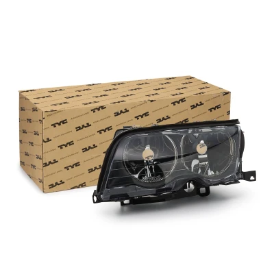 Abbildung von TYC 20 0012 01 2 Scheinwerfer links H7/H7 für Rechtsverkehr ohne Lampenträger, mit Elektromotor BMW: 3 Limousine, Touring