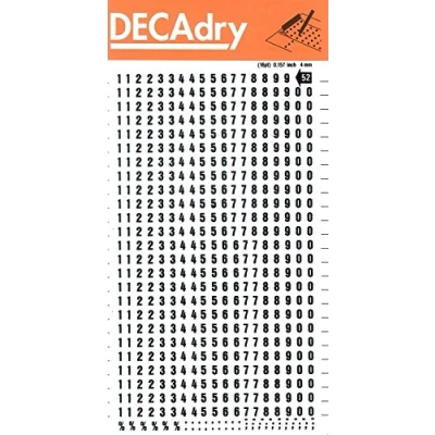 Abbildung von Apli DD52F 4 mm schwarz 528 Zeichen