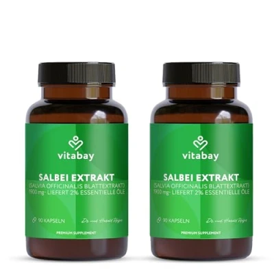 Abbildung von Vitabay SALBEI EXTRAKT 1900 mg 180 St