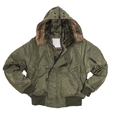 Abbildung von Mil Tec Unisex Us N2b Jacke, Oliv, M EU