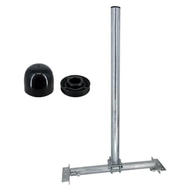 Abbildung von Premium X Dachsparrenhalter SOLID X85 48 galvanisch verzinkt SAT Antenne Dach Halterung Dachsparren Masthalter Mastkappe