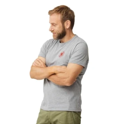 Abbildung von Fjällräven Tshirt print Grey melange (87313051), Herren, Größe: XL, (87313 051)