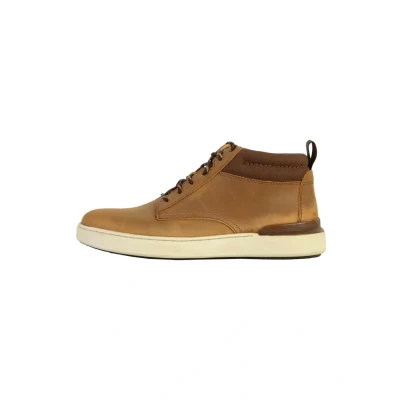 Abbildung von Clarks Damen Scene Zip Fashion Boot, Dark Tan Lea, 38 EU