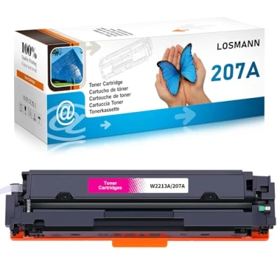 Abbildung von LOSMANN 207A W2213A Mit Chip Toner Kompatibel für HP 207X W2213X Ersatz Color Laserjet Pro MFP M283fdw M255dw M282nw M283fdn M255nw (Magenta)