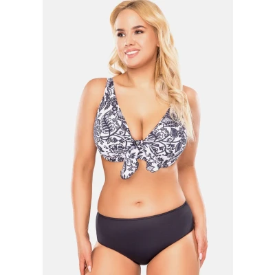 Abbildung von Vivisence Bikinitop blackwhite, Damen, Größe: 80C, Black white