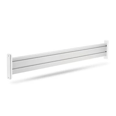 Abbildung von InLine Slatwall Befestigung für das System zur Wandmontage, Wandhalterung Aluminium Panel Monitor Halterungen, 1m 23181A