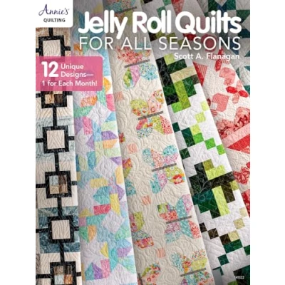 Abbildung von Jelly Roll Quilts for All Seasons: 12 Unique Designs, 1 Each Month! (Annie&#039;s Crochet)