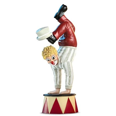 Abbildung von Gildeclown Gilde Deko Figur Clown Artist im Zirkus kleine Skuptur zum Sammlen Dekoration Vitrine Wohnzimmer Mehrfarbig Höhe 19 cm
