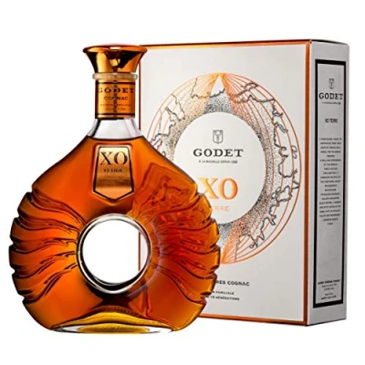 Abbildung von Godet XO TERRE mit Geschenkverpackung Cognac (1 x 0.7 l)