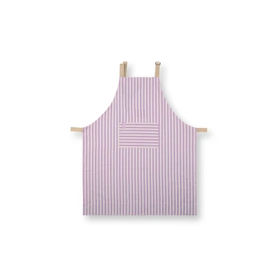 Abbildung von PIP STUDIO Lily&amp;Lotus Küchenschürze Stripes lila