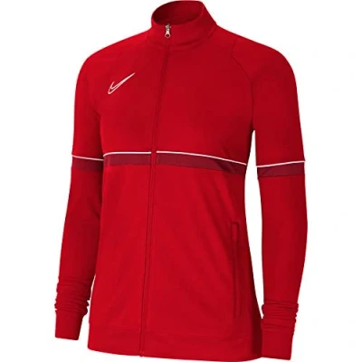 Abbildung von Nike Performance W NK DRY ACD21 TRK JKT K Trainingsjacke, Damen, Größe: Small, Rotweiss