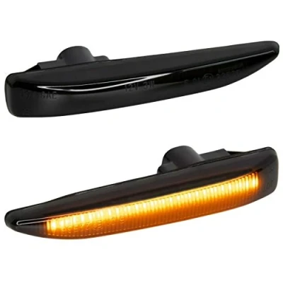 Abbildung von phil trade LED SEITENBLINKER schwarz kompatibel für 7er E65 E66 BJ 2001 2008 [7138 1]