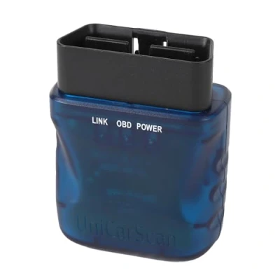 Abbildung von BODAC UniCarScan UCSI 2100 OBD2 Bluetooth 4.0 Adapter für BimmerCode &amp; MotoScan, arbeitet mit iOS, Android Windows