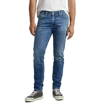 Abbildung von Pepe Jeans Hatch Regular Skinny Fit, Herren, Größe: 28x32, Denim