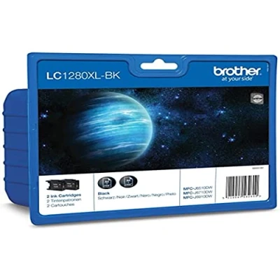 Abbildung von Brother LC1280XLBKBP2 Black Twin Pack