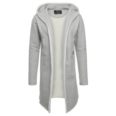 Abbildung von Indicode Jeans Brekstad Sweatjacke, Herren, Größe: Small, Light grey mix