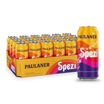 Abbildung von Paulaner Spezi, 24er Dosentray, EINWEG (24 x 0,5l)