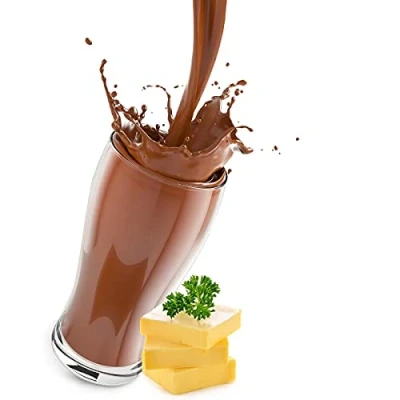 Abbildung von Cinesso Kakao mit aromatisiertem Geschmack leckere Trink Schokolade, Kakaopulver Aroma verfeinert (Butter, 500g)
