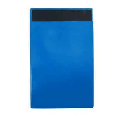 Abbildung von Tarifold Pro Kennzeichnungshülle A4 blau magnetisch PVC VE=10 Stück