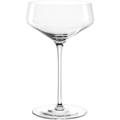 Abbildung von LEONARDO HOME PUCCINI Champagnerschale 1 Stück 350 ml Cocktailglas Champagnerglas Klassische Form Elegantes Design Ideal für Aperitif und Dessert Spülmaschinengeeignet 069593