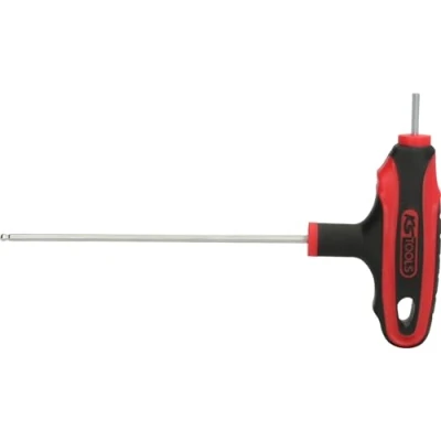 Abbildung von KS TOOLS 151.8131 Schraubendreher 2,5 100, 140mm Innensechskant, Vierkant