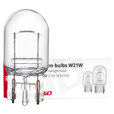 Abbildung von AMiO 02551 Glühlampe, Blinkleuchte 12 21 T20 21W W3x16d VOLKSWAGEN: Passat B8 Variant, GOLF 6, Polo V Schrägheck, MAZDA: 3 Hatchback, 6 Sport Kombi