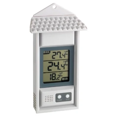 Abbildung von TFA Dostmann Hygrometer 30.1039 Thermometer Silber