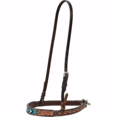 Abbildung von Turquoise Cross Beaded Noseband