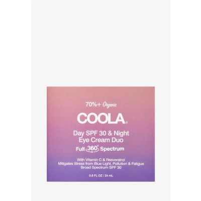Abbildung von Coola DAY SPF 30 &amp; Night EYE Cream DUO Gesichtspflegeset, Größe: 24 ml,