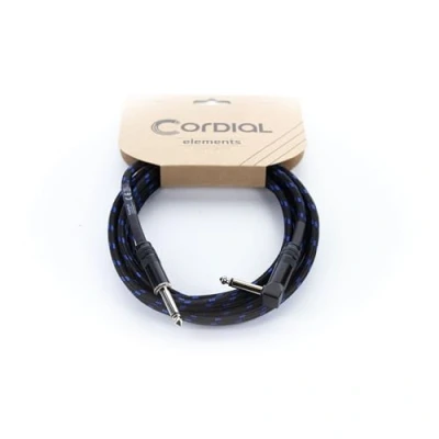 Abbildung von CORDIAL CABLES ECL EI15PR Tweed BL INSTRUMENT KABEL Elements Jack gerade/gewinkelt