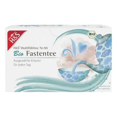 Abbildung von H&amp;S Bio Fastentee Filterbeutel 20X1,5 g
