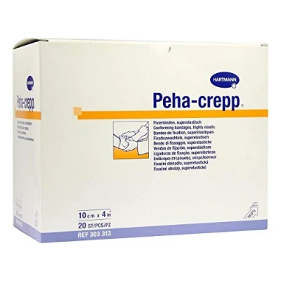 Abbildung von PEHA Crepp Fixierbinde 10 cmx4 m 20 St