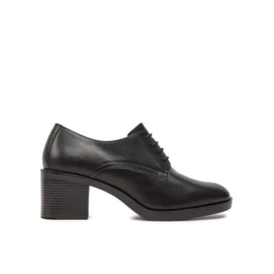 Abbildung von Geox Schnürer, Damen, Größe: 37, Black c Leder