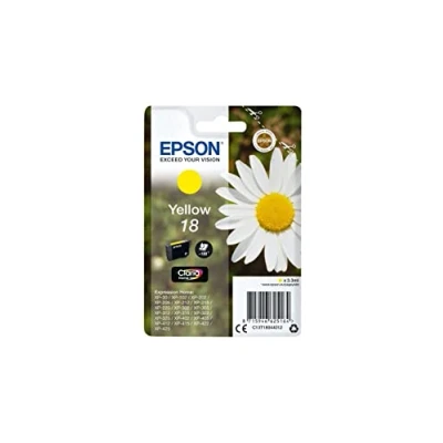 Abbildung von Epson 18 gelb tintenpatrone 3,3ml C13T18044010 original