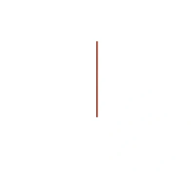 Abbildung von Verlängerungsstange Deckenleuchte Bird, 110,5 cm, ziegelrot