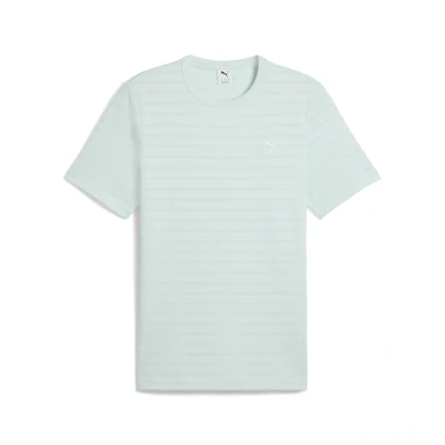 Abbildung von Essentials Elevated Strukturiertes T Shirt Herren PUMA Peaceful Blue