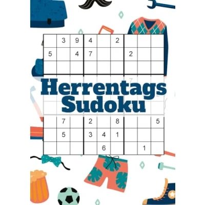 Abbildung von Herrentags Sudoku: Knifflige Logikrätsel für den besten Papa der Welt
