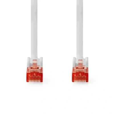 Abbildung von Nedis CAT6 Netzwerkkabel RJ45 Stecker U/UTP 15.0 m Rund PVC Weiss Label