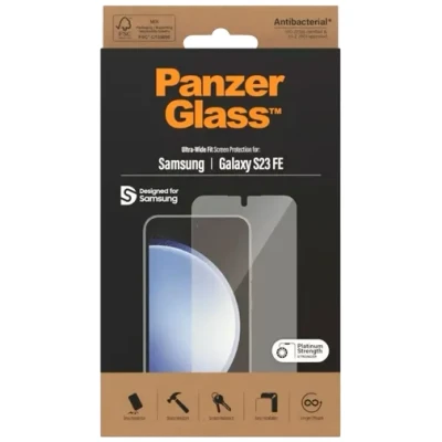 Abbildung von PanzerGlass Ultra Wide Fit Samsung Galaxy S23 FE Screenprotector Glas