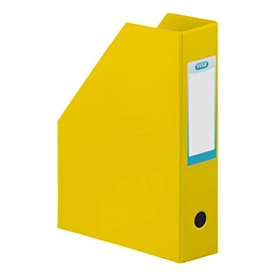 Abbildung von ELBA 400080224 Zeitschriftenständer 32 x 24 cm Rücken 7 PVC gelb