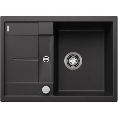 Abbildung von Blanco Einbauspüle Metra 45 S Compact SILGRANIT Anthrazit 519572