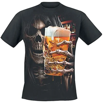 Abbildung von Spiral LIVE Loud T Shirt Schwarz S