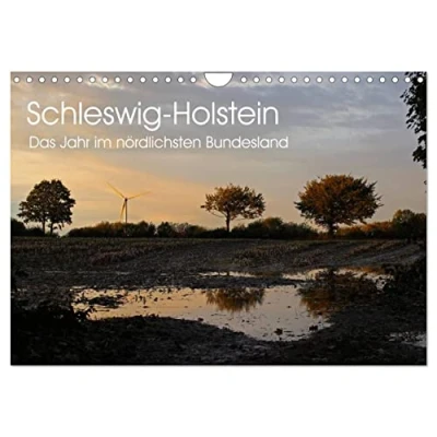 Abbildung von Schleswig Holstein (Wandkalender 2025 DIN A4 quer), CALVENDO Monatskalender
