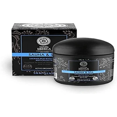Abbildung von Natura Siberica Anti Cellulite Körperpackung mit sibirischem Schlamm, 1er Pack (1 x 370 ml)