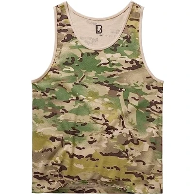 Abbildung von Brandit Tank Top Army, Größe:XXL, Farbe:Tacticalcamo